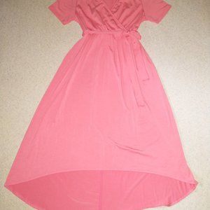 Pink Blush High-lo dress